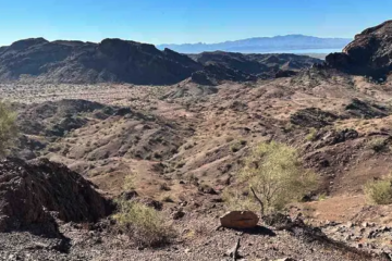 The Craggy Wash area near Lake Havasu, AZ