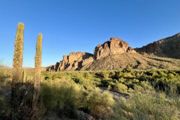 Desert mountain in Tonto National Forest